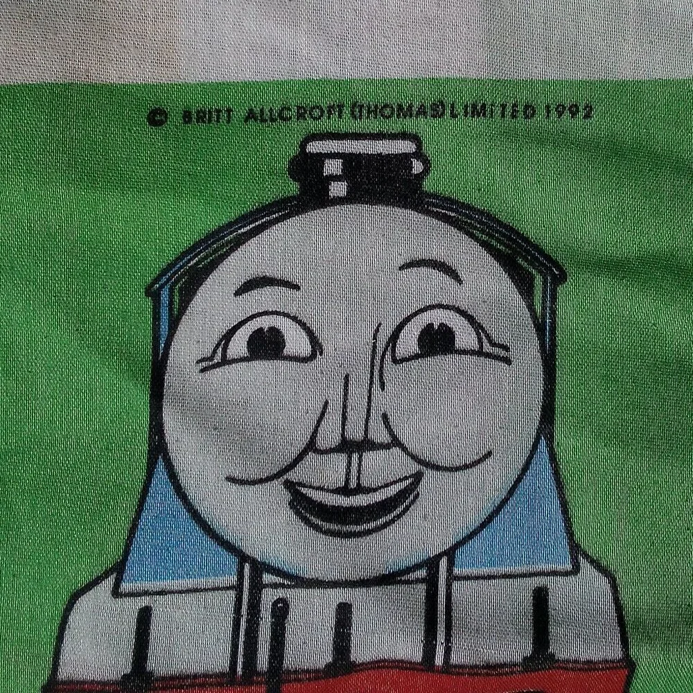 Vintage Thomas Tank Engine Pillow Case